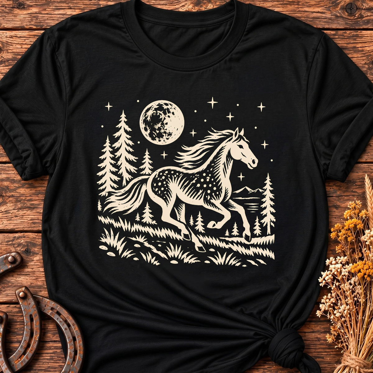 Moonlit Mustang T-Shirt