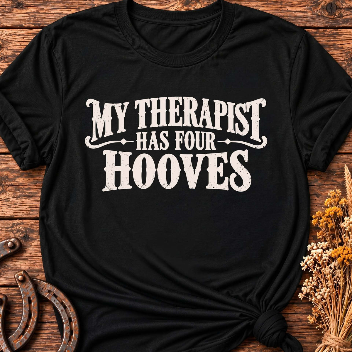 Four Hooves Therapy T-Shirt