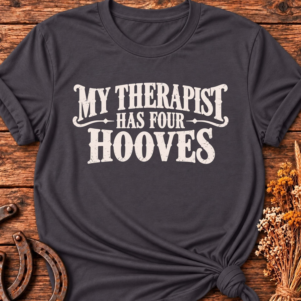 Four Hooves Therapy T-Shirt