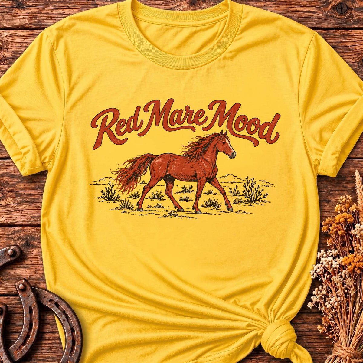 Red Mare Mood T-Shirt