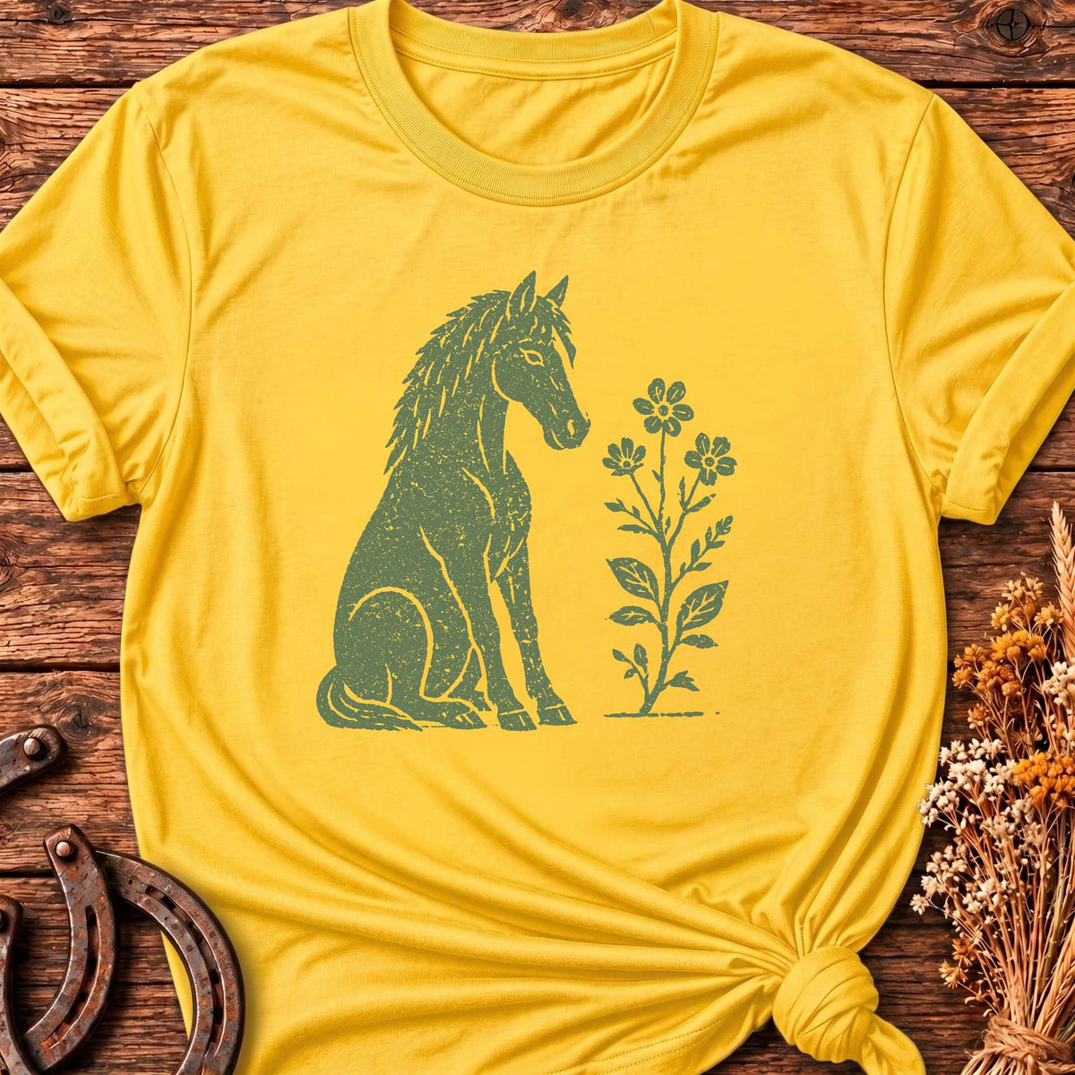 Smelling The Flowers T-Shirt