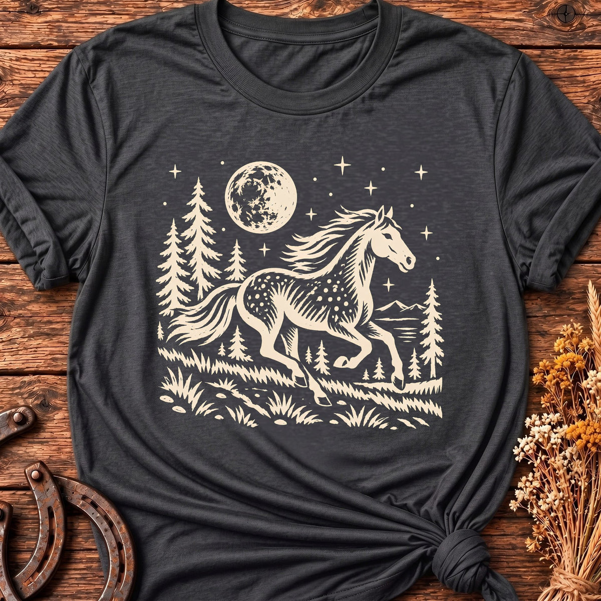 Moonlit Mustang T-Shirt