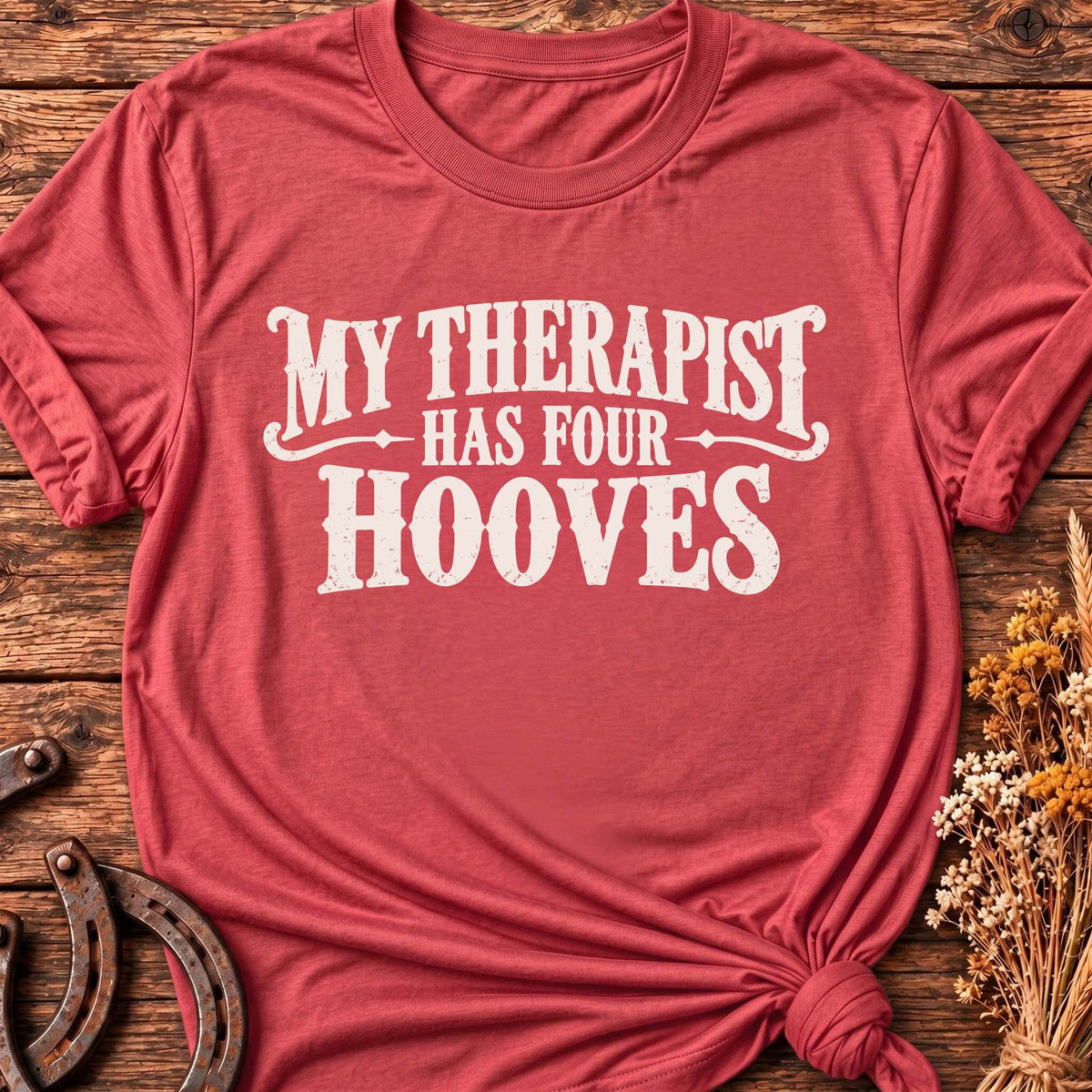 Four Hooves Therapy T-Shirt