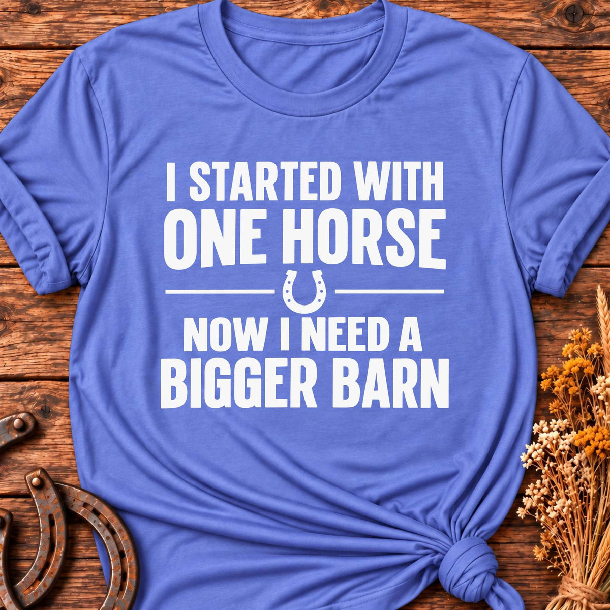 I Started With One Horse T-Shirt