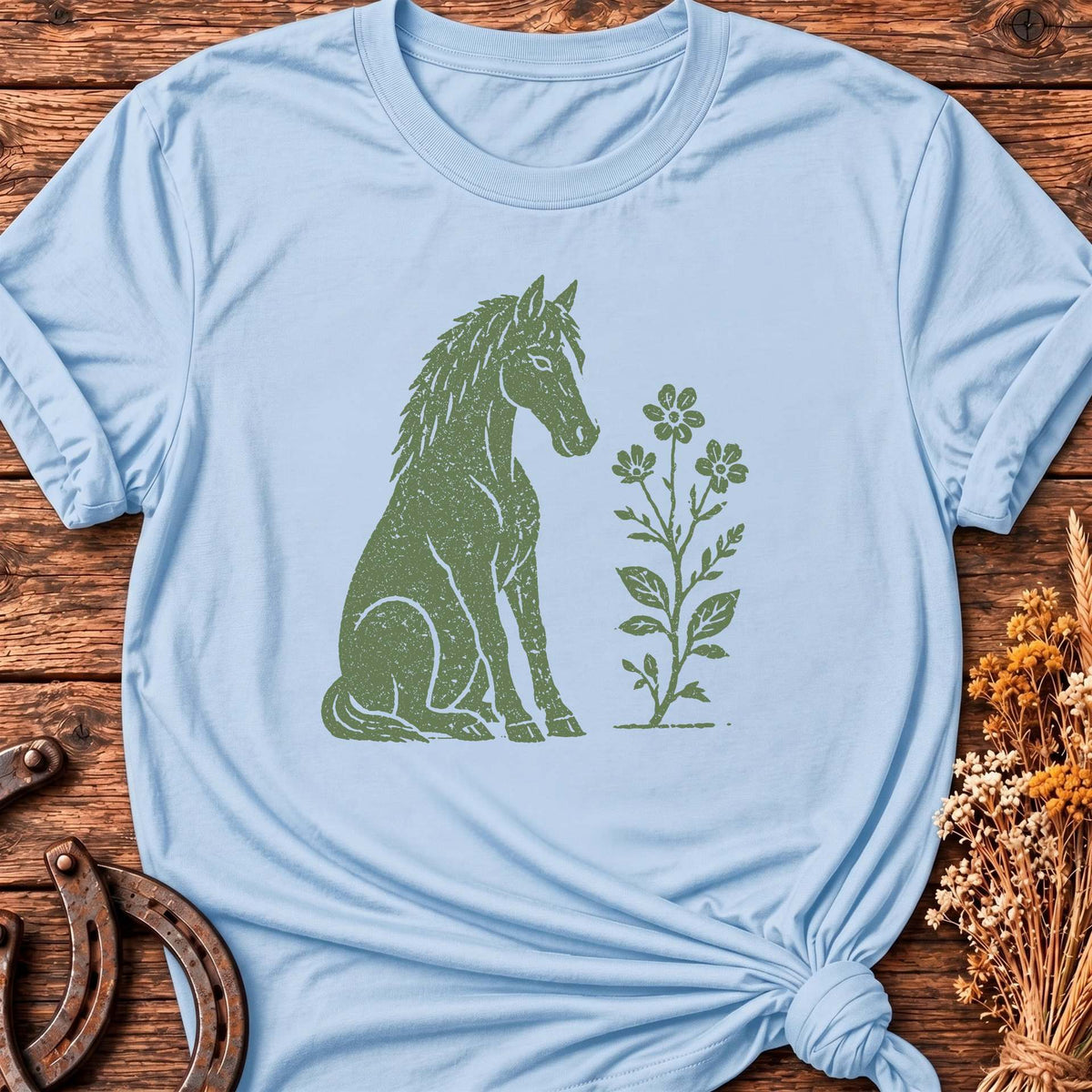Smelling The Flowers T-Shirt