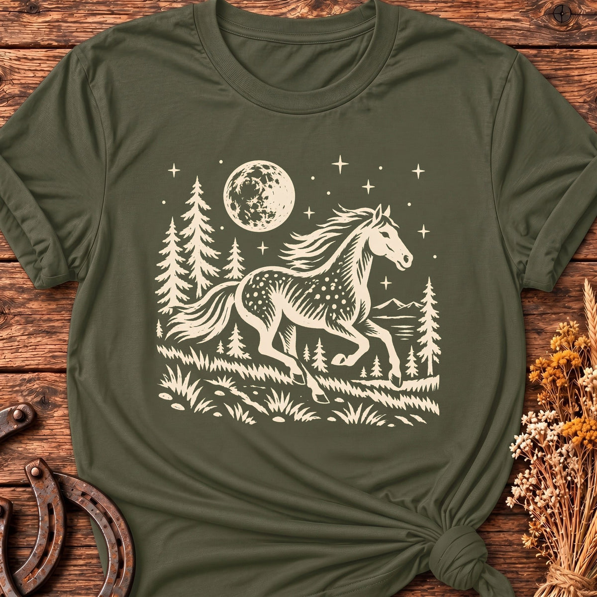 Moonlit Mustang T-Shirt
