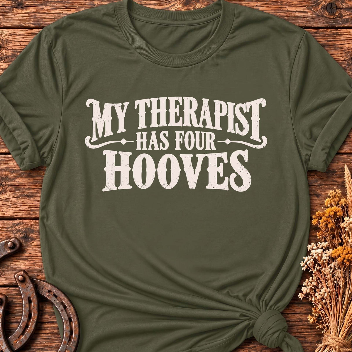 Four Hooves Therapy T-Shirt
