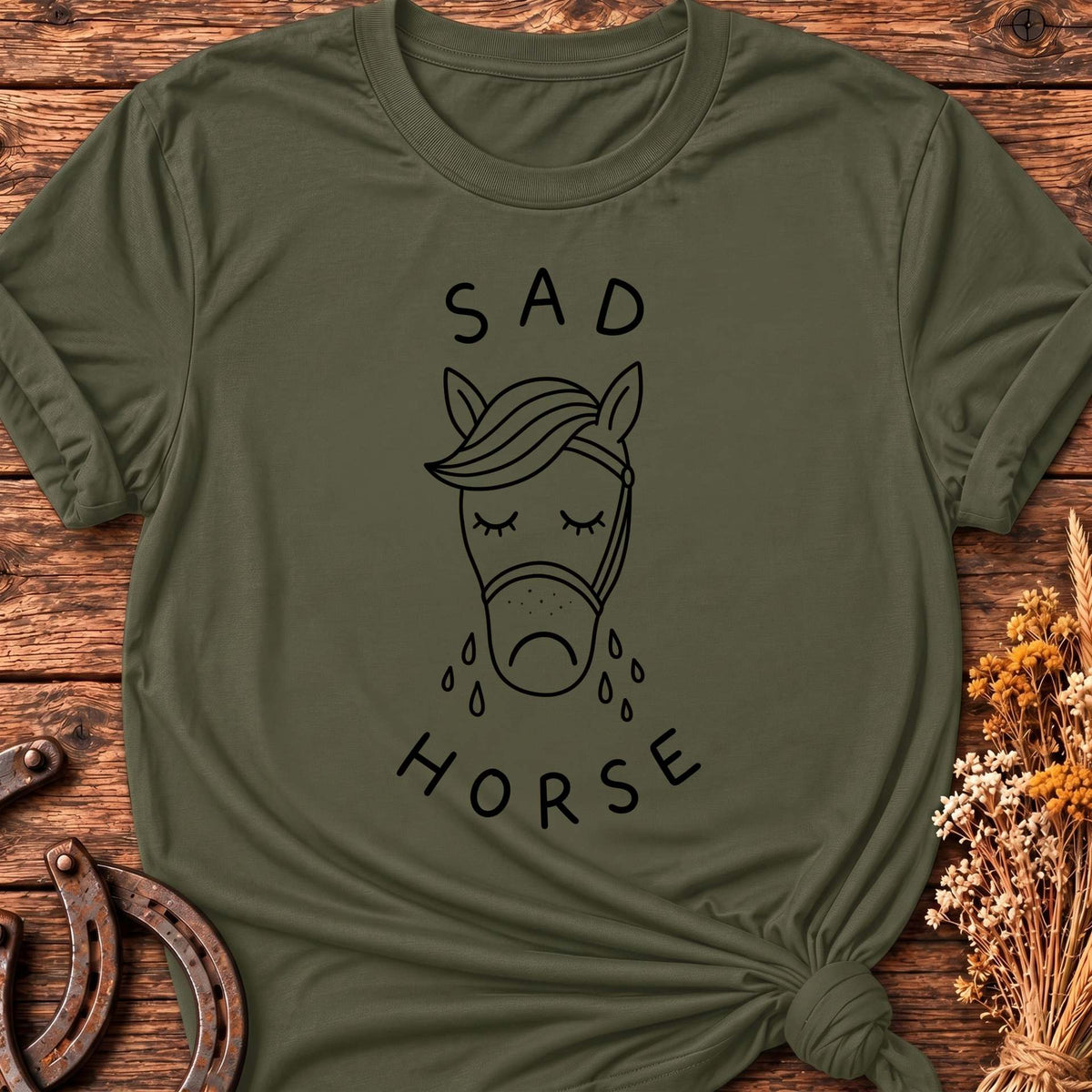 Sad Horse T-Shirt