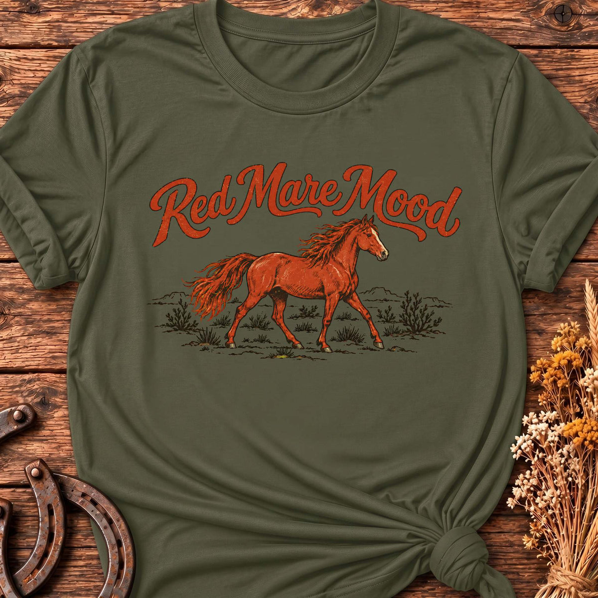 Red Mare Mood T-Shirt