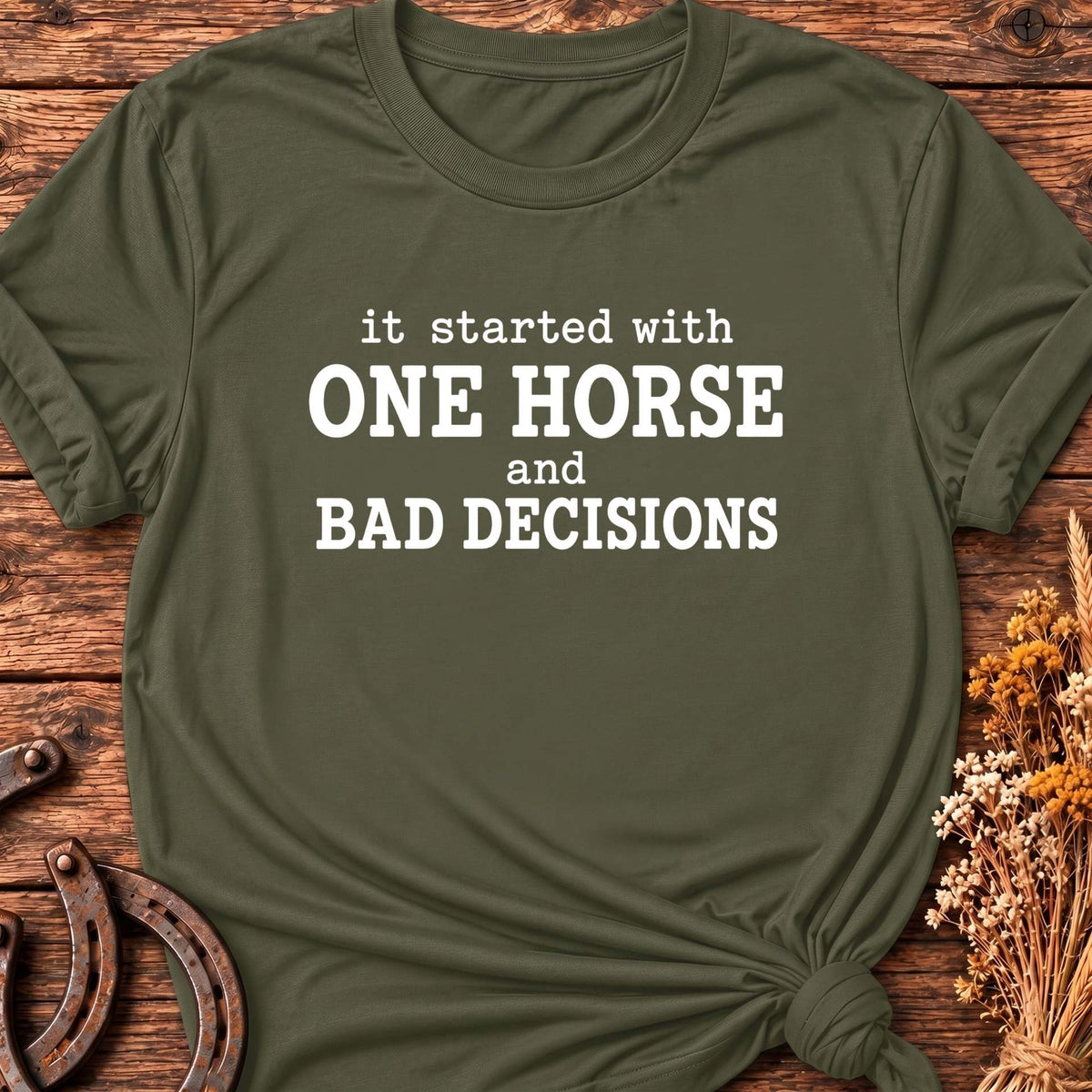 One Horse T-Shirt