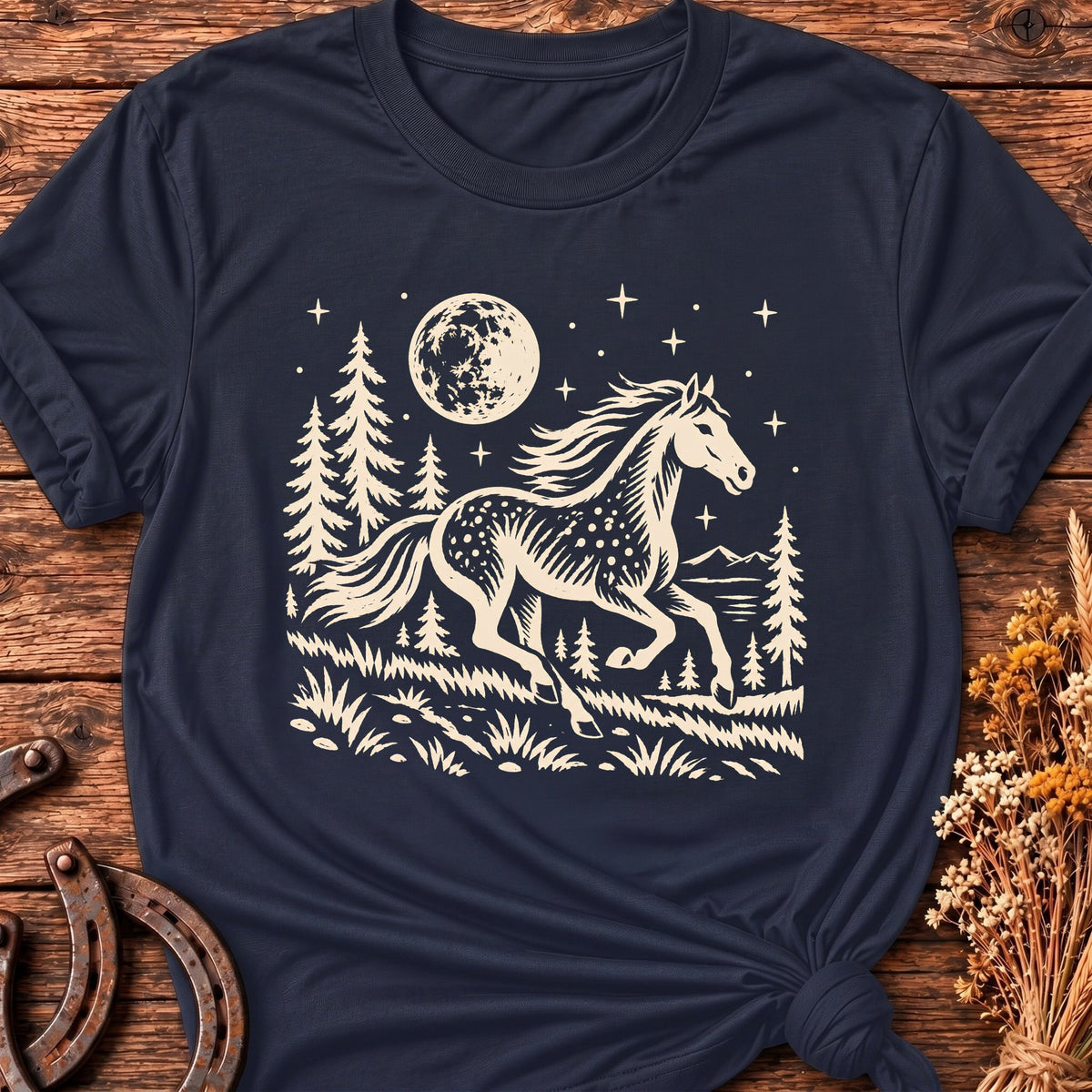 Moonlit Mustang T-Shirt