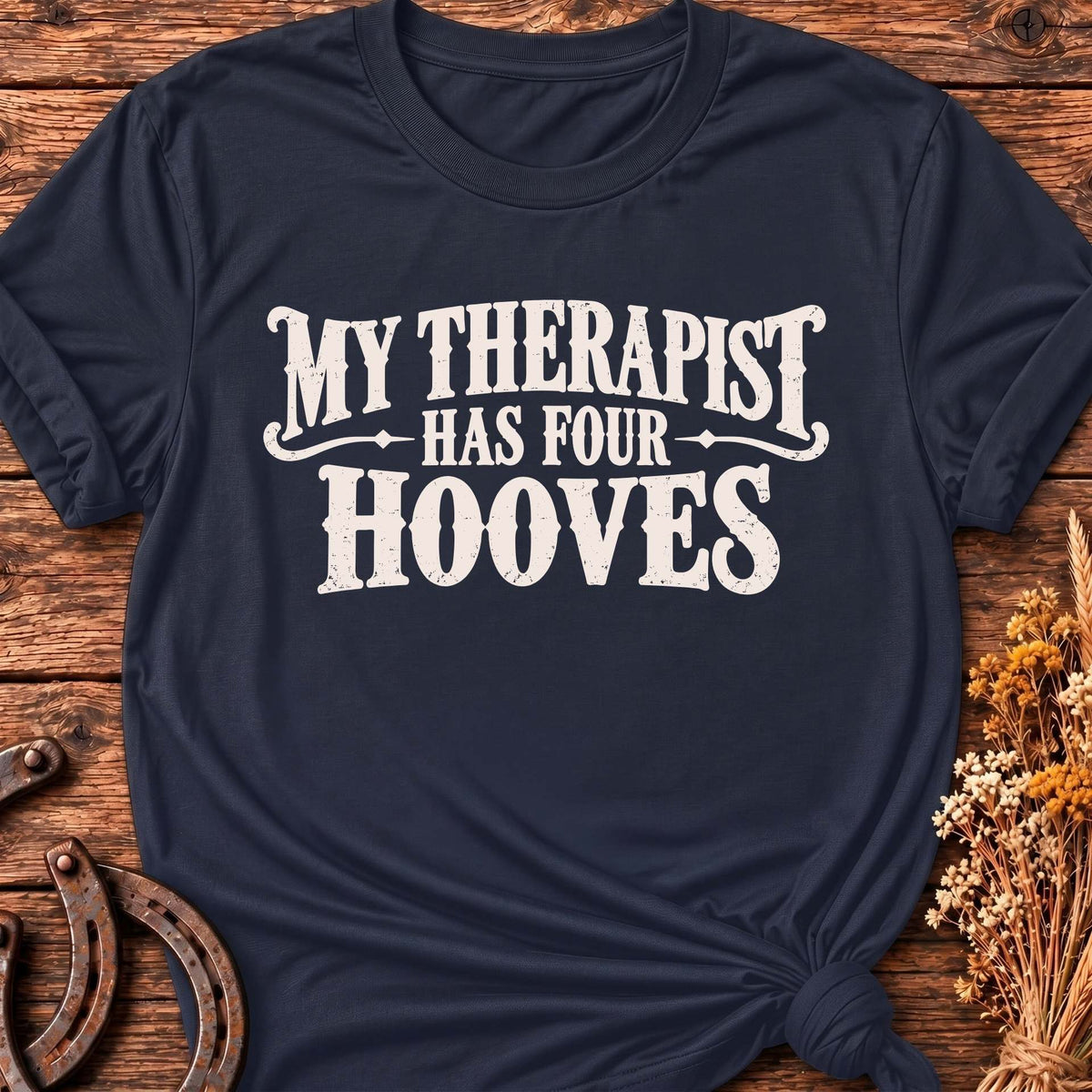 Four Hooves Therapy T-Shirt
