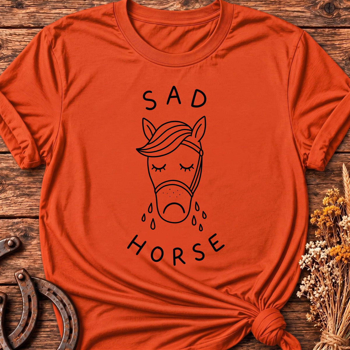 Sad Horse T-Shirt