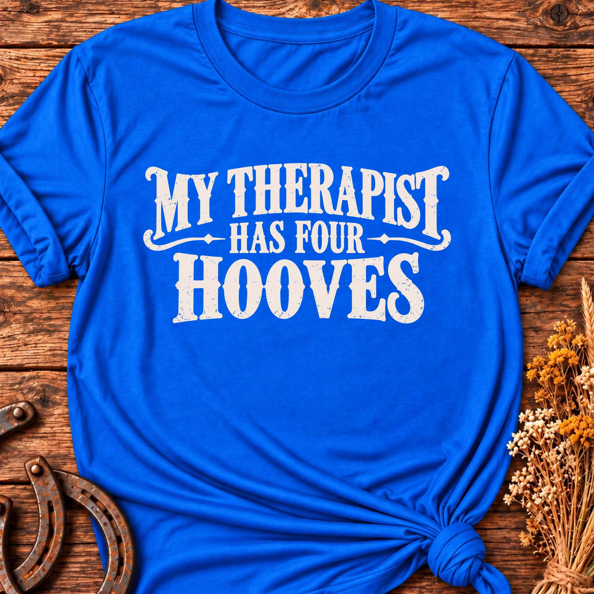 Four Hooves Therapy T-Shirt