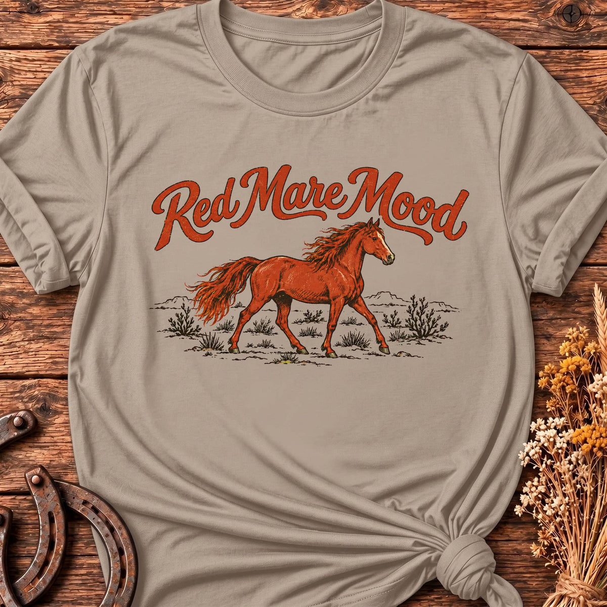 Red Mare Mood T-Shirt