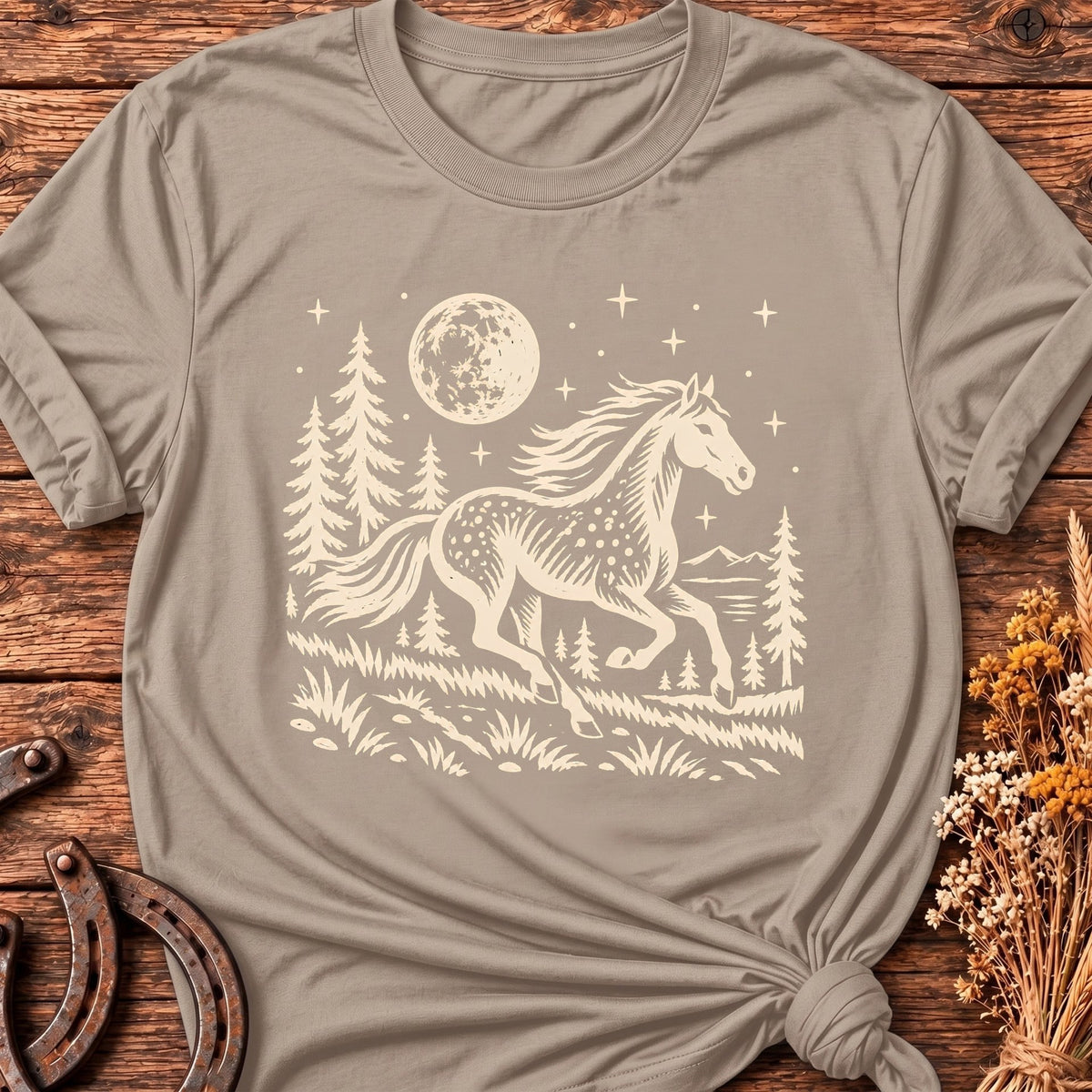 Moonlit Mustang T-Shirt
