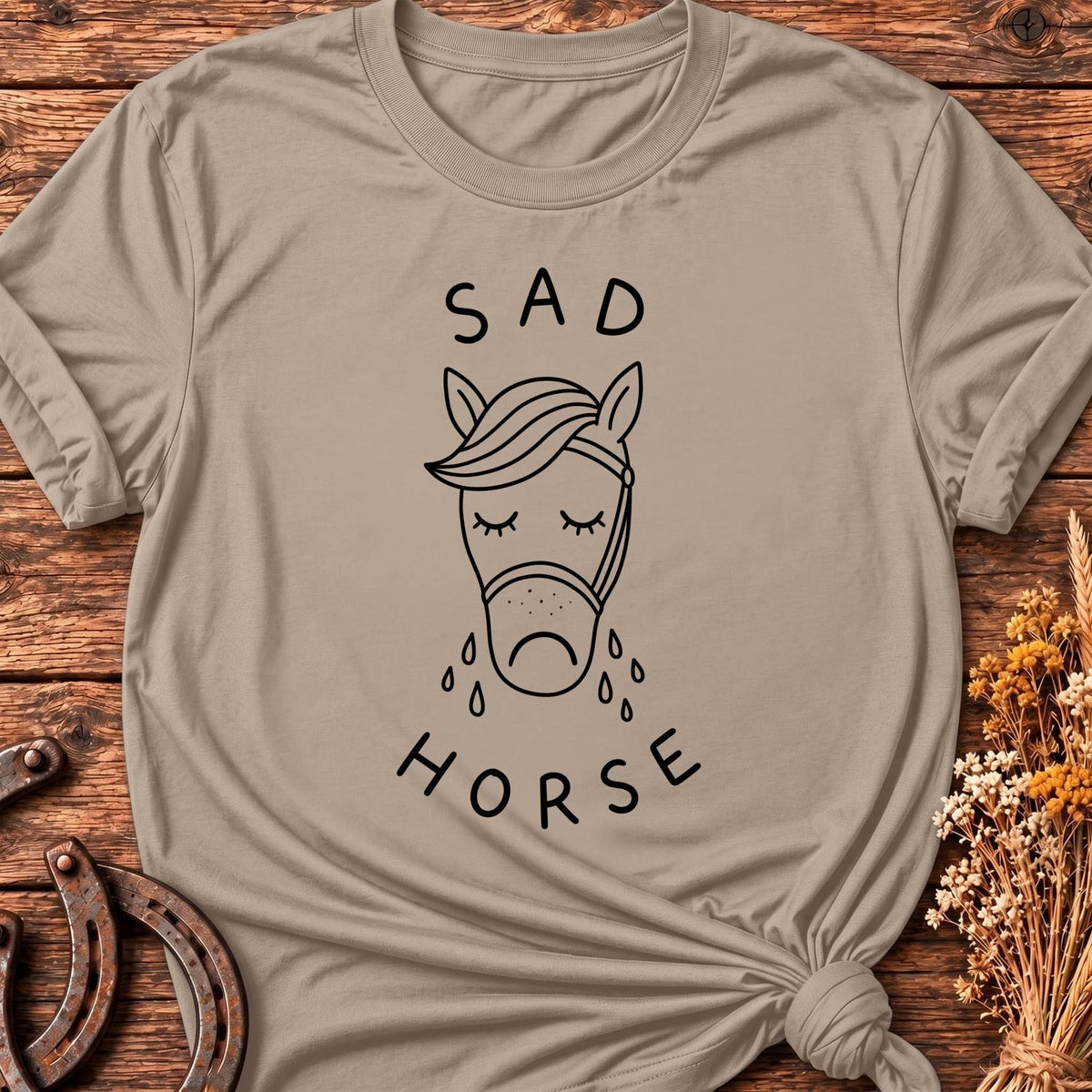 Sad Horse T-Shirt