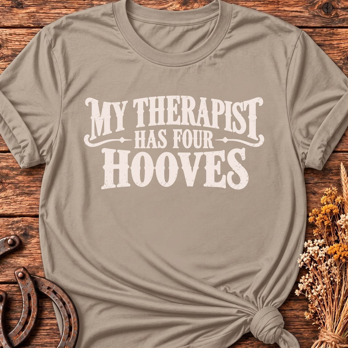 Four Hooves Therapy T-Shirt