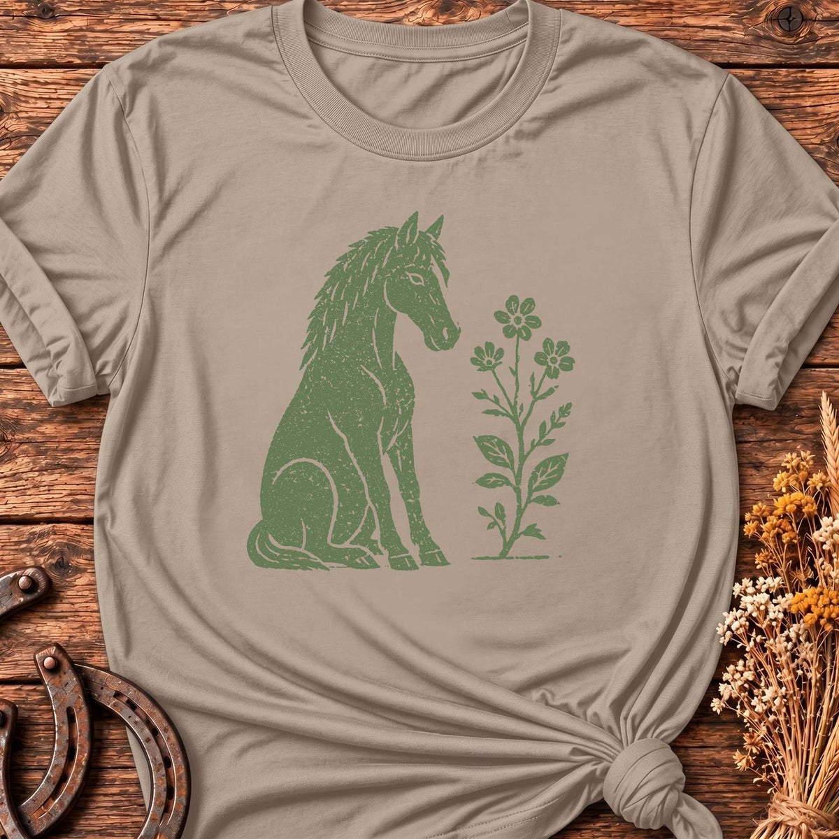 Smelling The Flowers T-Shirt