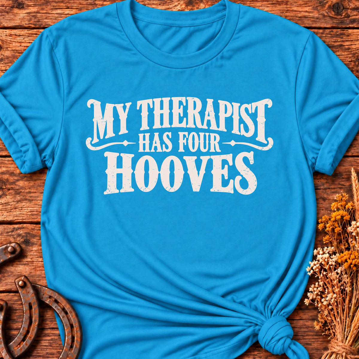 Four Hooves Therapy T-Shirt