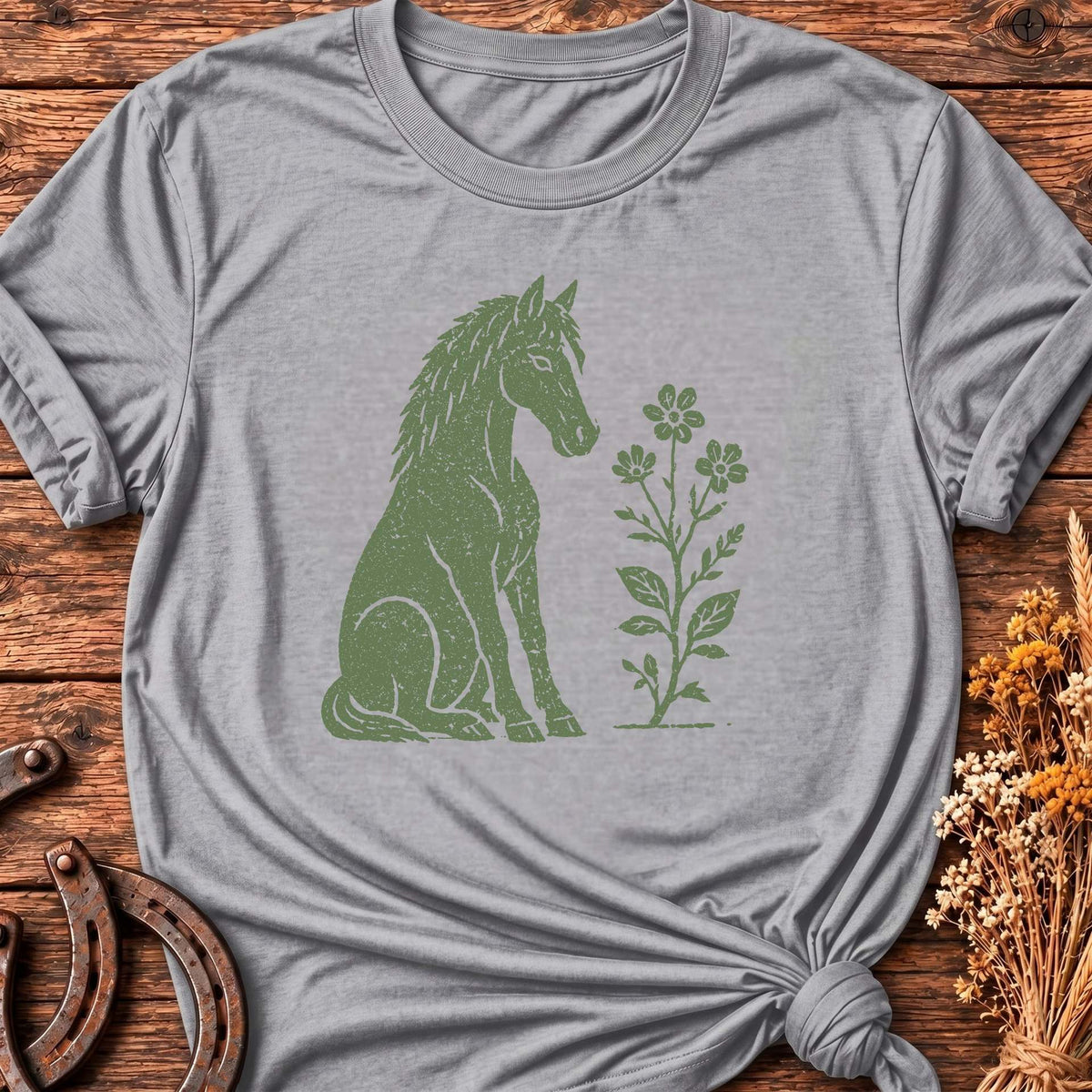 Smelling The Flowers T-Shirt